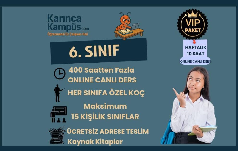 6. Sınıf VIP Paketi